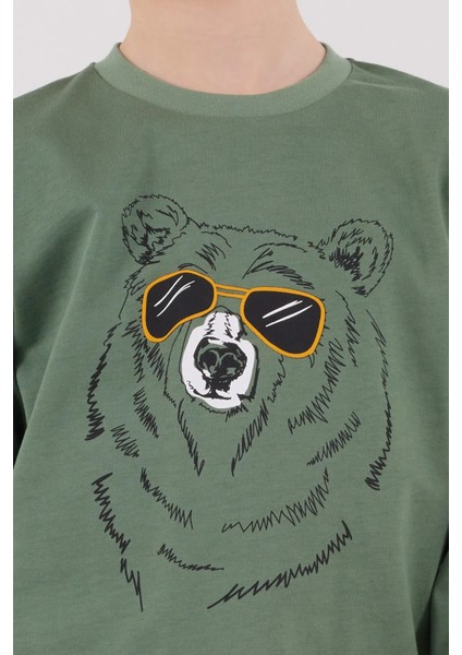 Rolypoly Erkek Çocuk Pijama Takım 9-15 Yaş Yeşil fırsatları