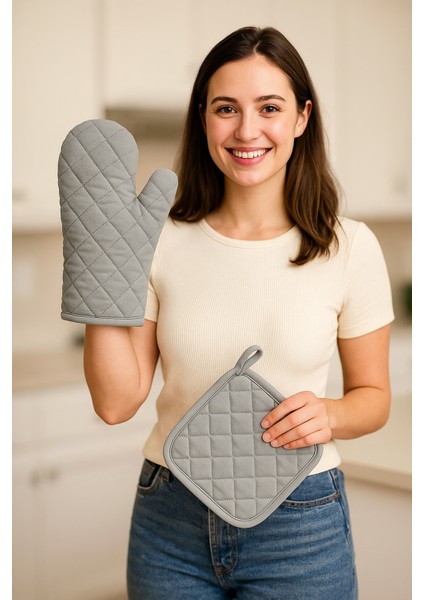 Fırın Eldiveni Fırın Tutacağı Premium Isı Geçirmez Mutfak Eldiveni Tutacak Isıya Dayanıklı Eldiven fiyatları