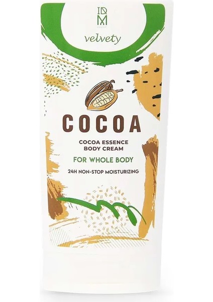 Velvety Body Cream 250ML - Cocoa - For Whole Body