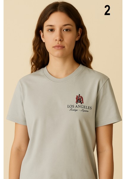 Kadın Kabartma Baskı Işlemeli Kaliteli Tişört fiyatları