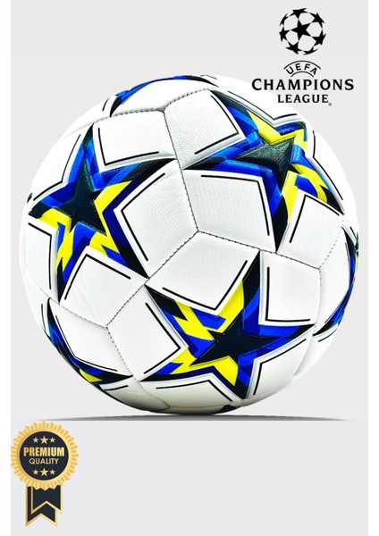 Futbol Topu Şampiyonlar Ligi Dikişli Iç ve Dış Mekan Futbol Topu