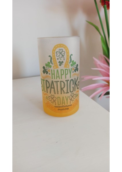 Vintage Orca Coatings ''happy&t.patrıck&day Buzlu Cam Dev Kupa Bardak fiyatları