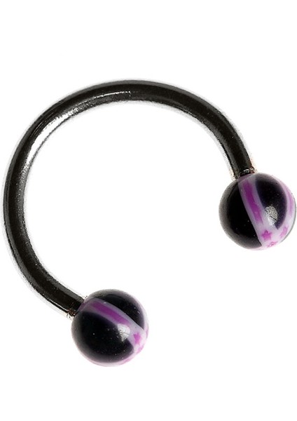 Circular Barbell 316 L Çelik Piercing K8