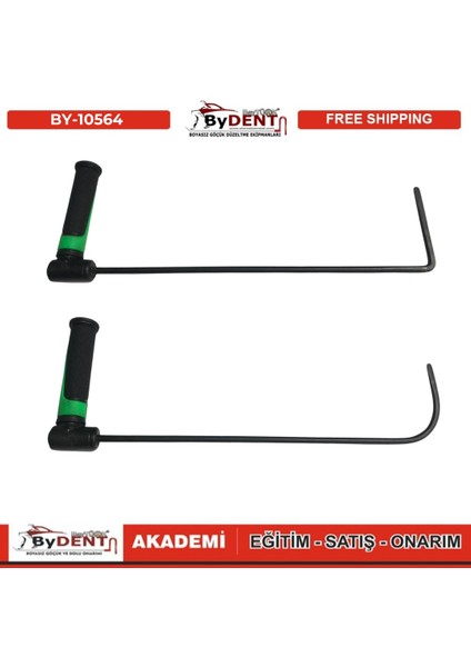 Pdr Boyasız Göçük Düzeltme 2 Parça Çubuk Seti