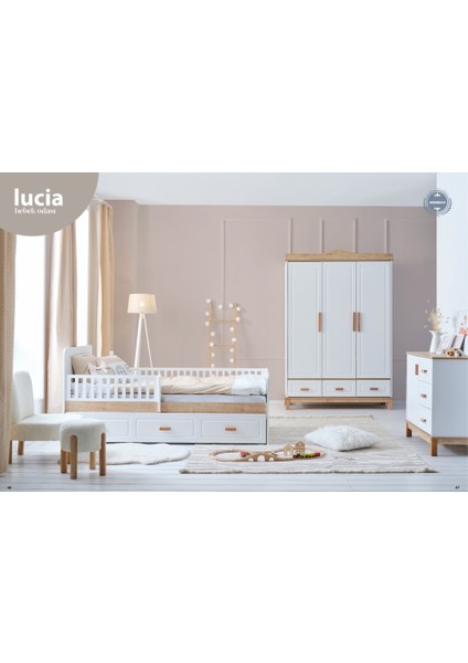 Lucia 3 Kapaklı Bebek Odası