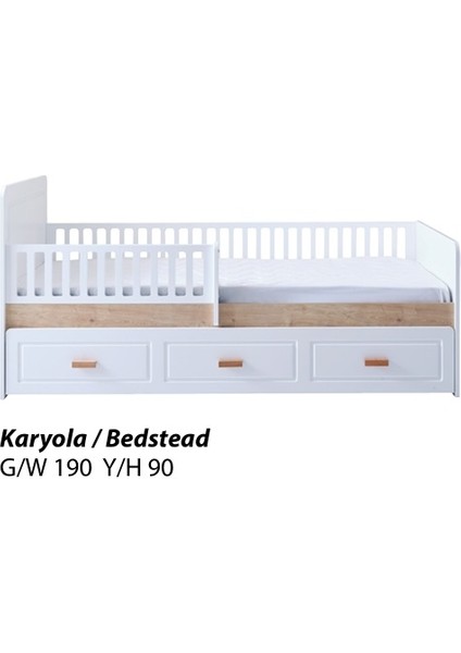 Lucia 3 Kapaklı Bebek Odası fiyatları