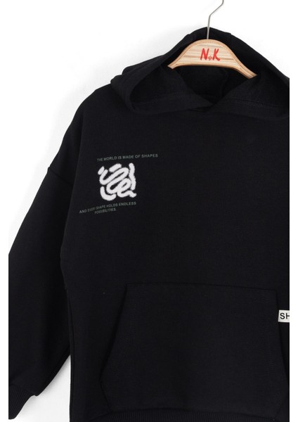 Erkek Çocuk Endless Sweatshirt 4-8 Yaş Siyah fırsatları