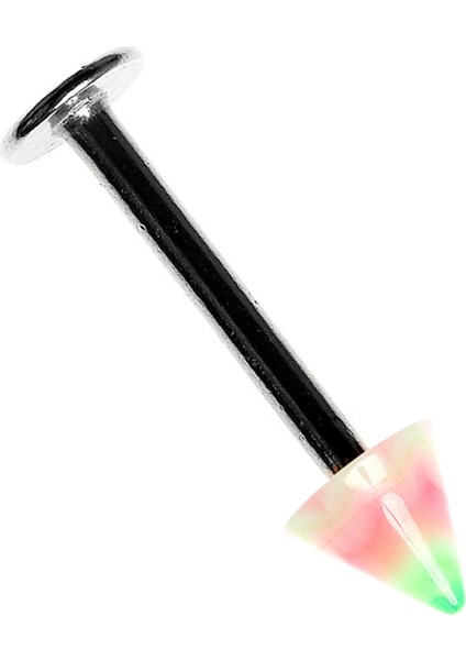 Labret Stud Çelik Spike Piercing K5