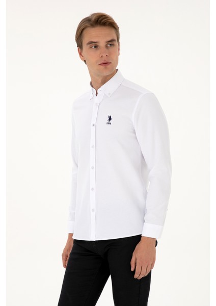 Erkek Beyaz Gömlek Basic 50307701-VR013 modelleri