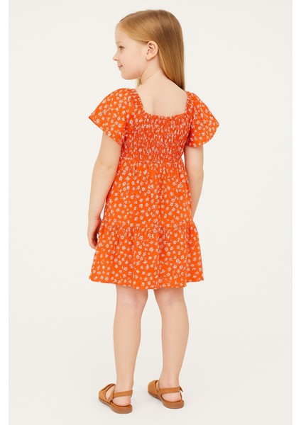 Kız Çocuk Çiçek Desenli Yazlık Elbise, Kız Çocuk Elbise fırsatları