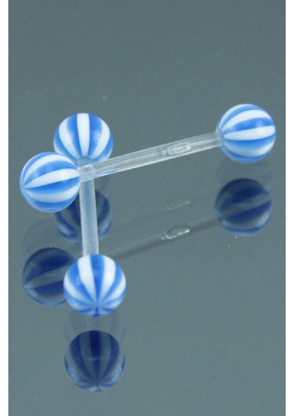 Bioplast Bar Kaş Yanak Dudak Piercing K3