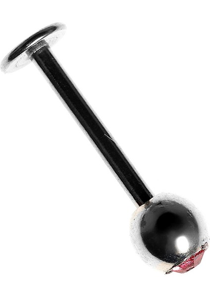 Labret Stud Zirkon Taşlı Piercing K5