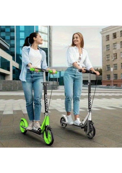 Manuel Katlanabilir Scooter Yeşil Renk fiyatları