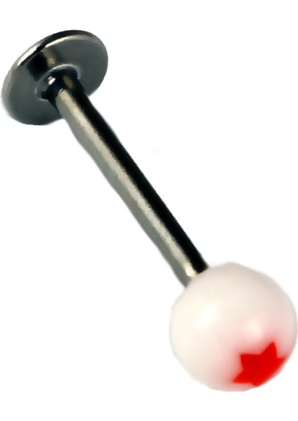 Labret Stud 316 L Bioplast Piercing K6