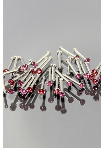 Pembe Taşlı Hızma Piercing K2