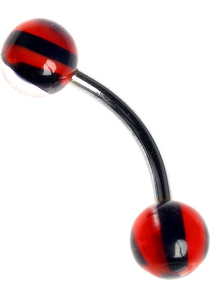 Curved Barbel 316 L Bioplast Piercing K7