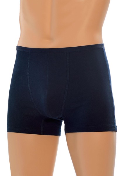 Erkek Boxer Ince Bel Lastikli (%47 Modal - %47 Pamuk - %6 Elastan)