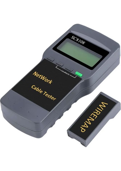 Dijital Kablo Tester SC8108 Dijital RJ45 Network Kablo Test Cihazı