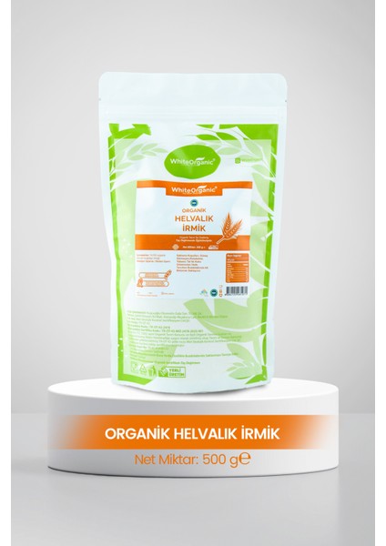 Organik Helvalık İrmik 500 gr fiyatları