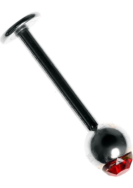 Labret Stud Zirkon Taşlı Piercing K5