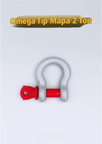 Mapa Tip Mapa Yük Kaldırma Zincir Kilidi 2 Ton