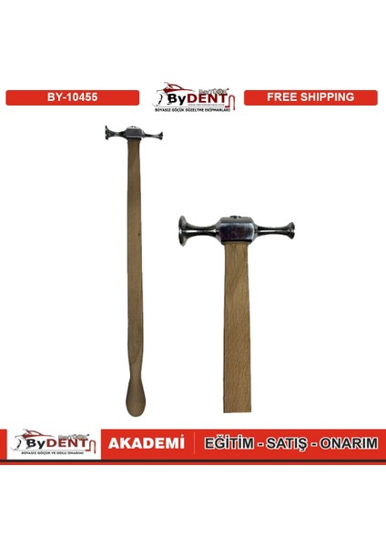 Pdr Boyasız Göçük Düzeltme Çekiç Özel Tasarım Profesyonel Alüminyum