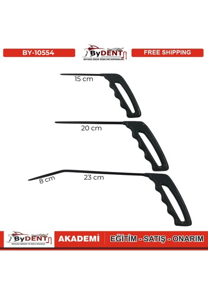 Pdr Boyasız Göçük Düzeltme 3 Parça Çubuk Seti fiyatları