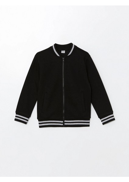 Lcw Kids Siyah Erkek Çocuk Kalın Kolej Ceket