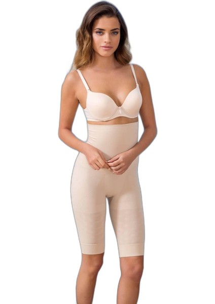 Yeni Inci S229 Dikişsiz Çift Kat Tam Mideli Kadın Korse