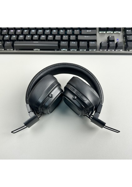 Kulak Üstü Kablosuz Bluetooth Kulaklık Rgb Işıklı Kart ve Type-C Uyumlu modelleri