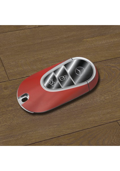 Mercedes C E S Glc Cle Eqe Eqs Sl Smart Key Koruyucu –sticker Seti (Kılıf Değildir) (Sedefli Kırmızı) fiyatları