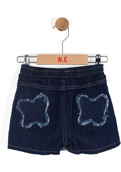 Kız Bebek Jazz Denim Şort Etek 1-4 Yaş Mavi fiyatları