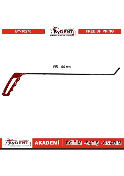 Pdr Boyasız Göçük Düzeltme Çubuğu Dik Açı