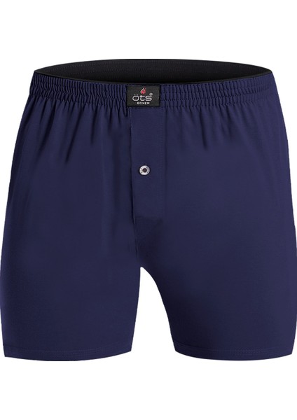 Erkek Boxer Düğmeli, Süprem Kumaş (%100 Pamuk)