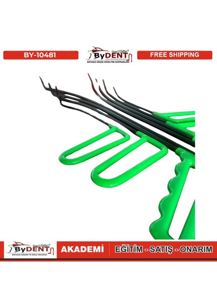 Pdr Boyasız Göçük Düzeltme 8 Parça Özel Tasarım Çubuk Seti fiyatları