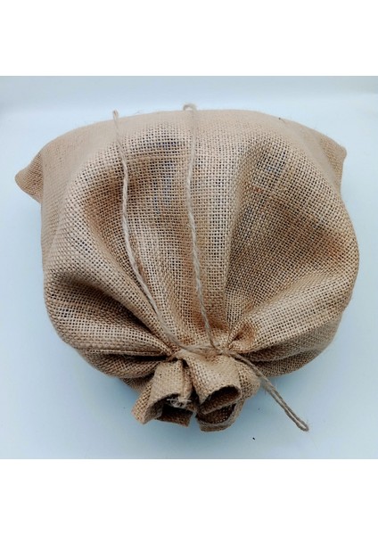 1 Adet Doğal Jüt Torba 35 x 40 cm En x Boy Büzgülü Jut Kese Doğal Ambalaj Paketleme Bayram Şekeri Torbası Hasır Torba Yılbaşı Hediye Paketi Nikah Şekeri Hediye Vegan Depo Kesesi Istanbul Sandalet