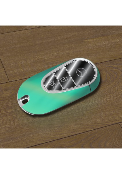 Mercedes C E S Glc Cle Eqe Eqs Sl Smart Key Koruyucu –sticker Seti (Kılıf Değildir) (Mavi Mercan) fiyatları