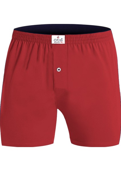 Erkek Boxer Düğmeli, Süprem Kumaş (%100 Pamuk)