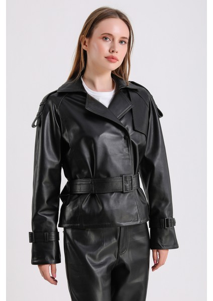 Ella Kadın Deri Ceket