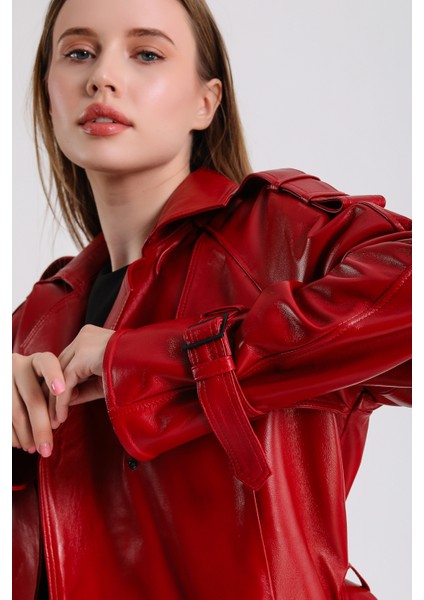 Ella Kadın Deri Ceket