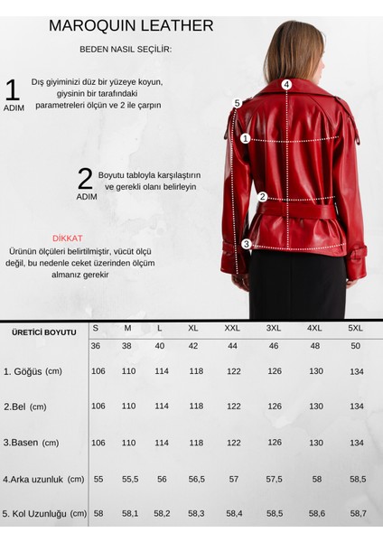 Ella Kadın Deri Ceket