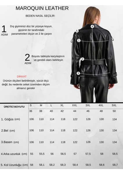 Ella Kadın Deri Ceket