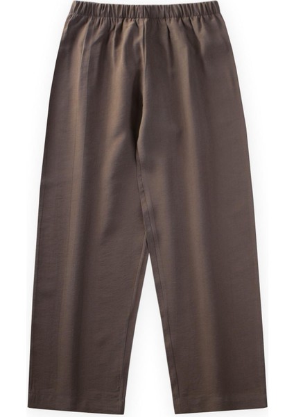 Mevsimlik Modal Pantolon 8-12 Yaş Kahve