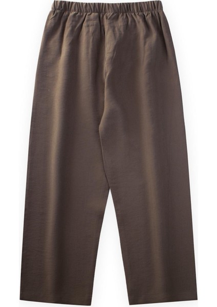 Mevsimlik Modal Pantolon 8-12 Yaş Kahve fiyatları