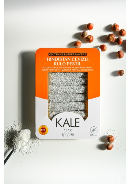 Glutensiz - Şeker Ilavesiz Karabuğdaylı Hindistan Cevizli Rulo Pestil 230 G