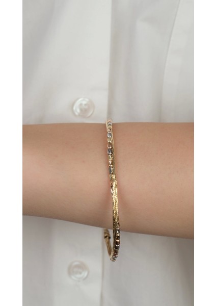 14 Ayar Altın Dorikalı Kelepçe