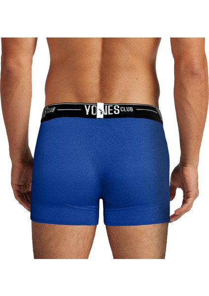 Erkek Özel Seperatörlü Pamuklu Boxer, 3'lü Paket - 3 Pack, Large, Bordo,yeşil,mavi fiyatları