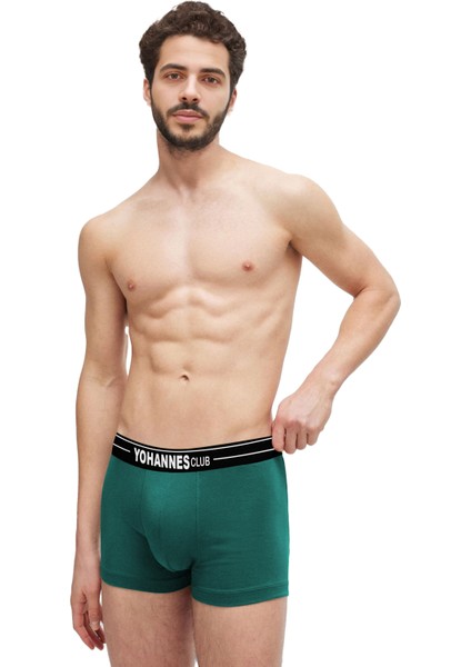 Erkek Özel Seperatörlü Pamuklu Boxer, 3'lü Paket - 3 Pack, Large, Bordo,yeşil,mavi indirimleri
