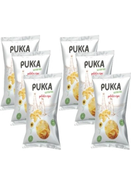 Glutensiz Vegan Gurme Patates Cips 6ADET (6X70GR)