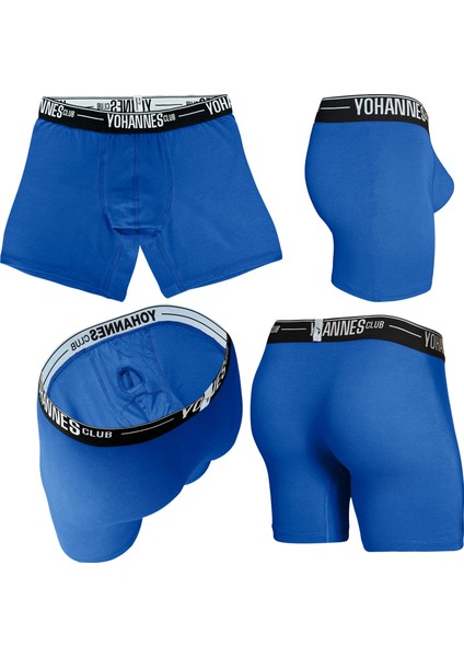 Erkek Özel Anatomik Pamuklu Boxer, 3'lü Paket - 3 Pack, X-Large, Bordo,yeşil,mavi indirimleri